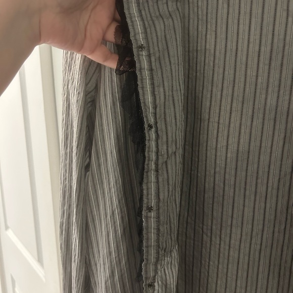 Gray Alberta Ferretti Top ASO Blair Waldorf on Gossip Girl Size 8 - Picture 9 of 16